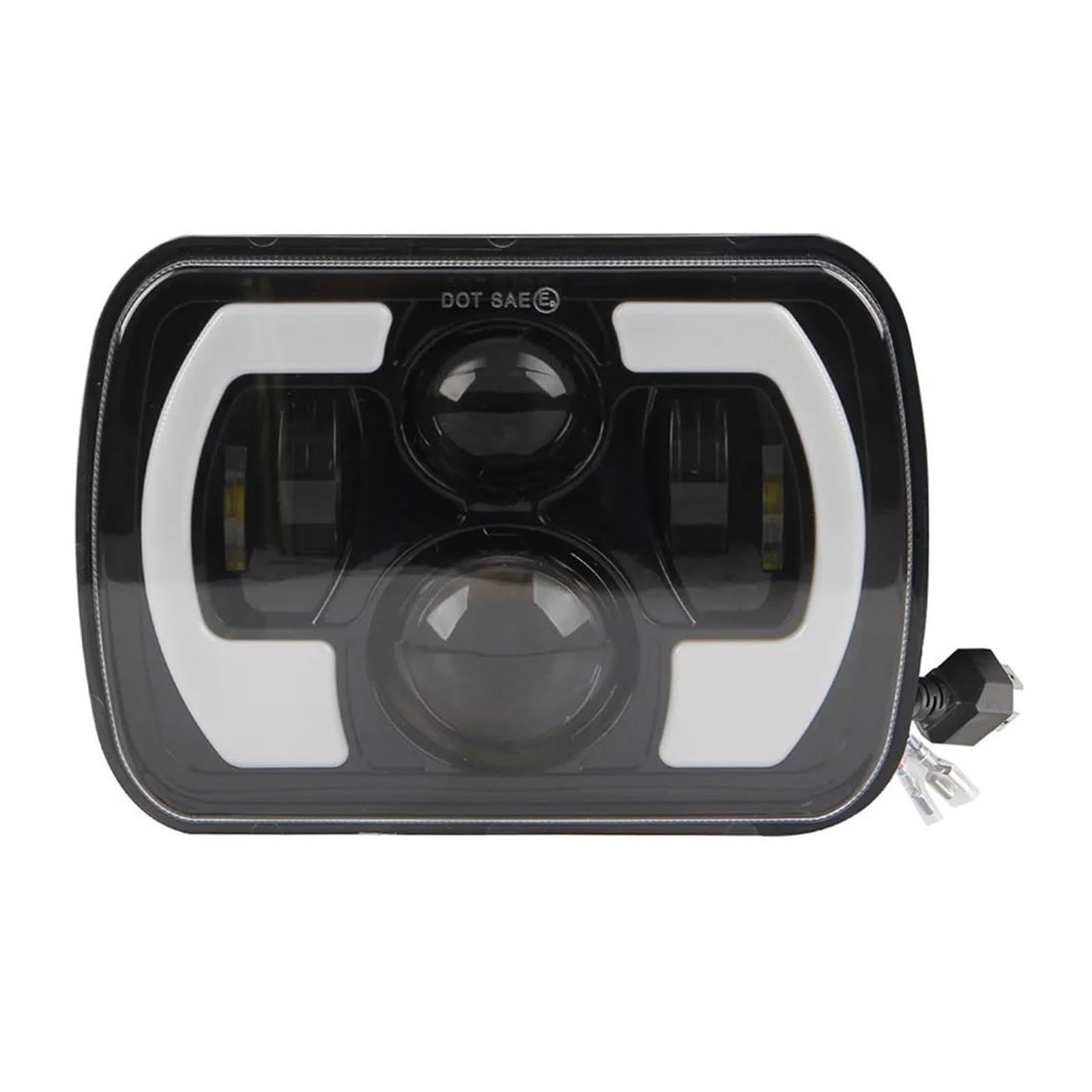 JG327ヘッド 鑑付.JH34ヘッド★2点セット Amazon | ヘッドライト 7インチ LED 車用ヘッドライト 5x7 7x6