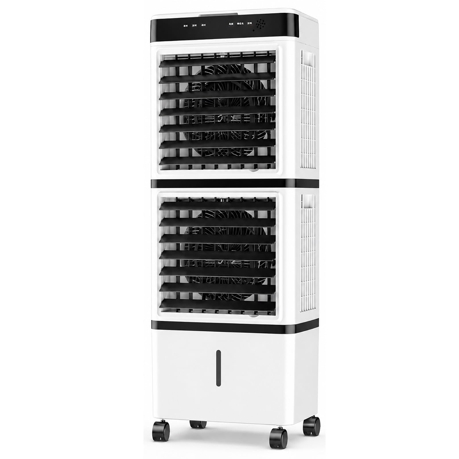 14L Portable Air Cooler with Remote Control, 3 Speeds, 12H Timer, Oscillation, Evaporative Air Cooler for Home, Office & Bedroom