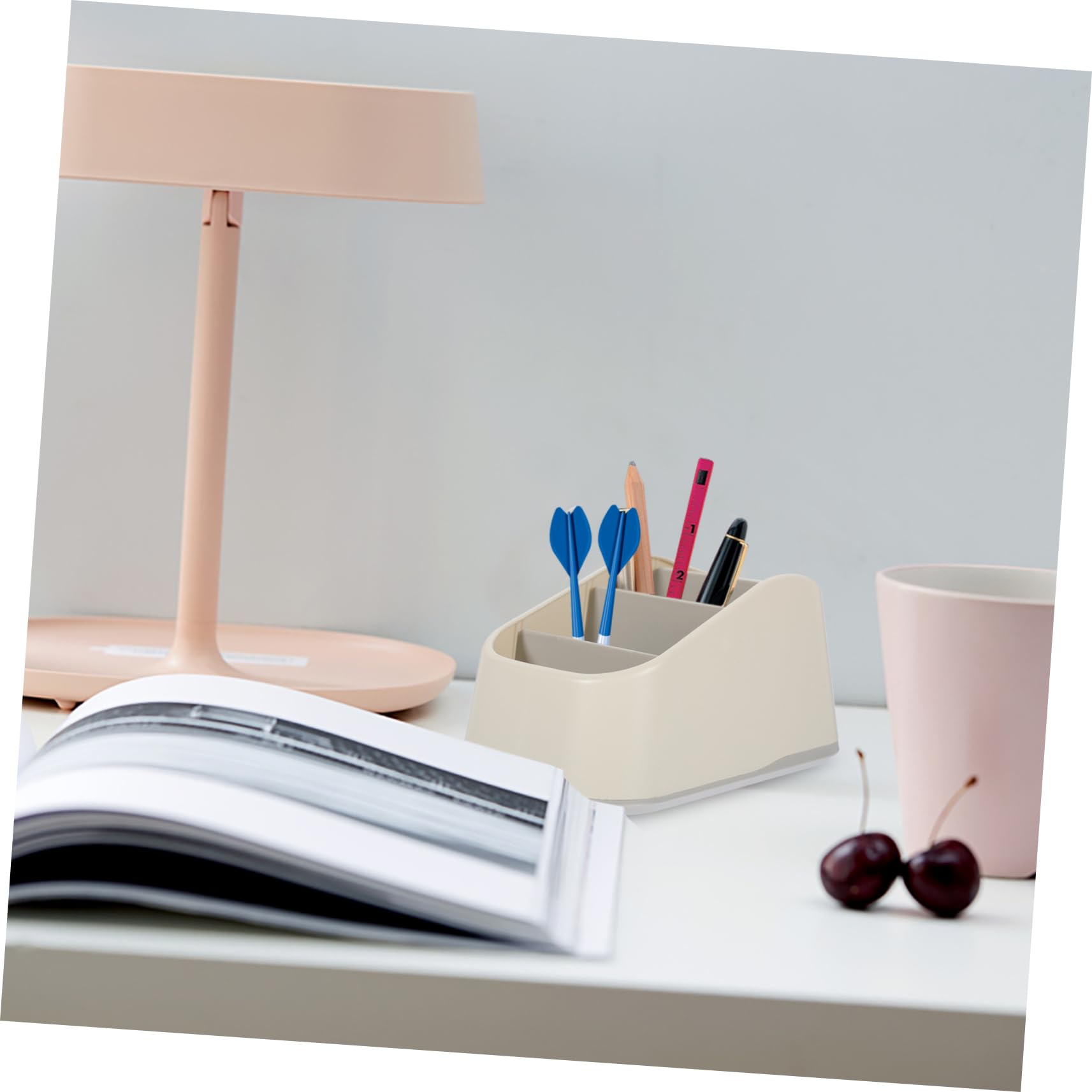 NUOBESTY 4piezas Caja De Almacenamiento Multifuncional Para Control Remoto y Accesorios De Oficina Organizador De Escritorio Compartimentos Para Hogar y Sala De Estar