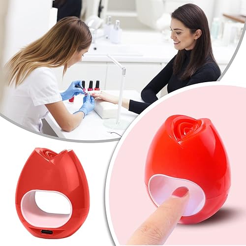 Miniatura 5 de Mini lámpara LED de uñas de 16 W con luz suave secadora de uñas lámpara de secado rápido máquina de curado de uñas para mujeres y mujeres