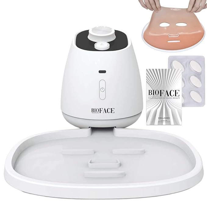 Amazon.com : BioFace Facial Mask Machine with Collagen Tablets, DIY ...