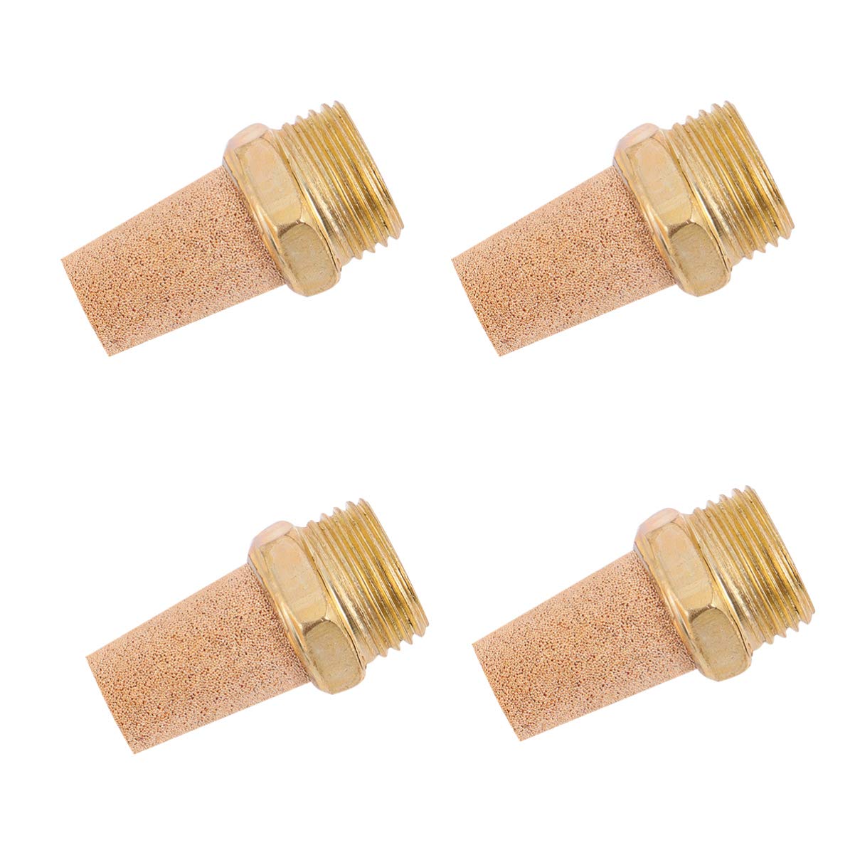 CIYODO 4pcs Pneumatic Solenoid Valve Full Copper Easy Install Noise Reduction