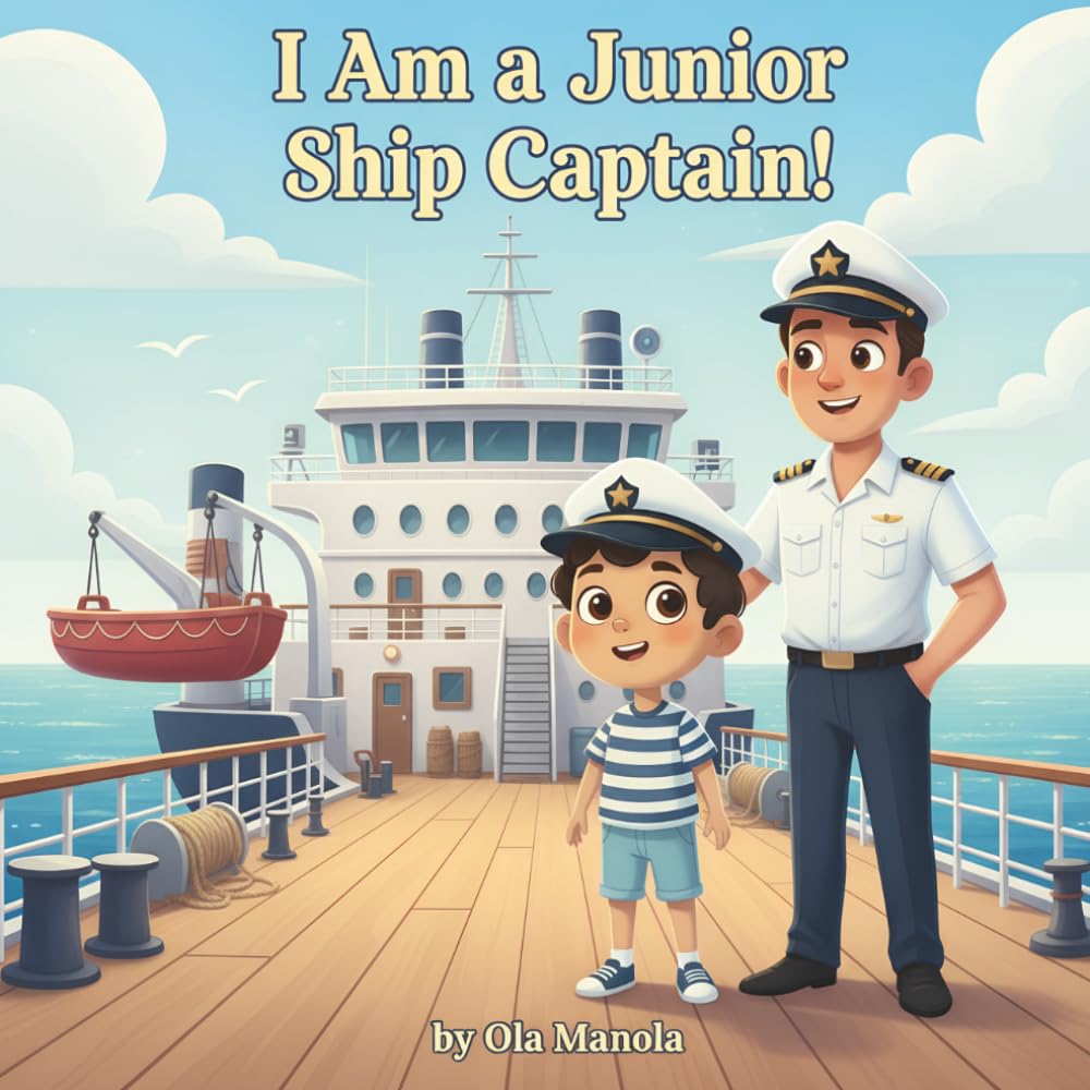 I Am a Junior Ship Captain!: A Fully Illustrated Ocean Adventure for Kids Ages 5–8, Perfect for Career Day, Classroom Reading, and Bedtime (I Am a Helper! Series of books for children.)