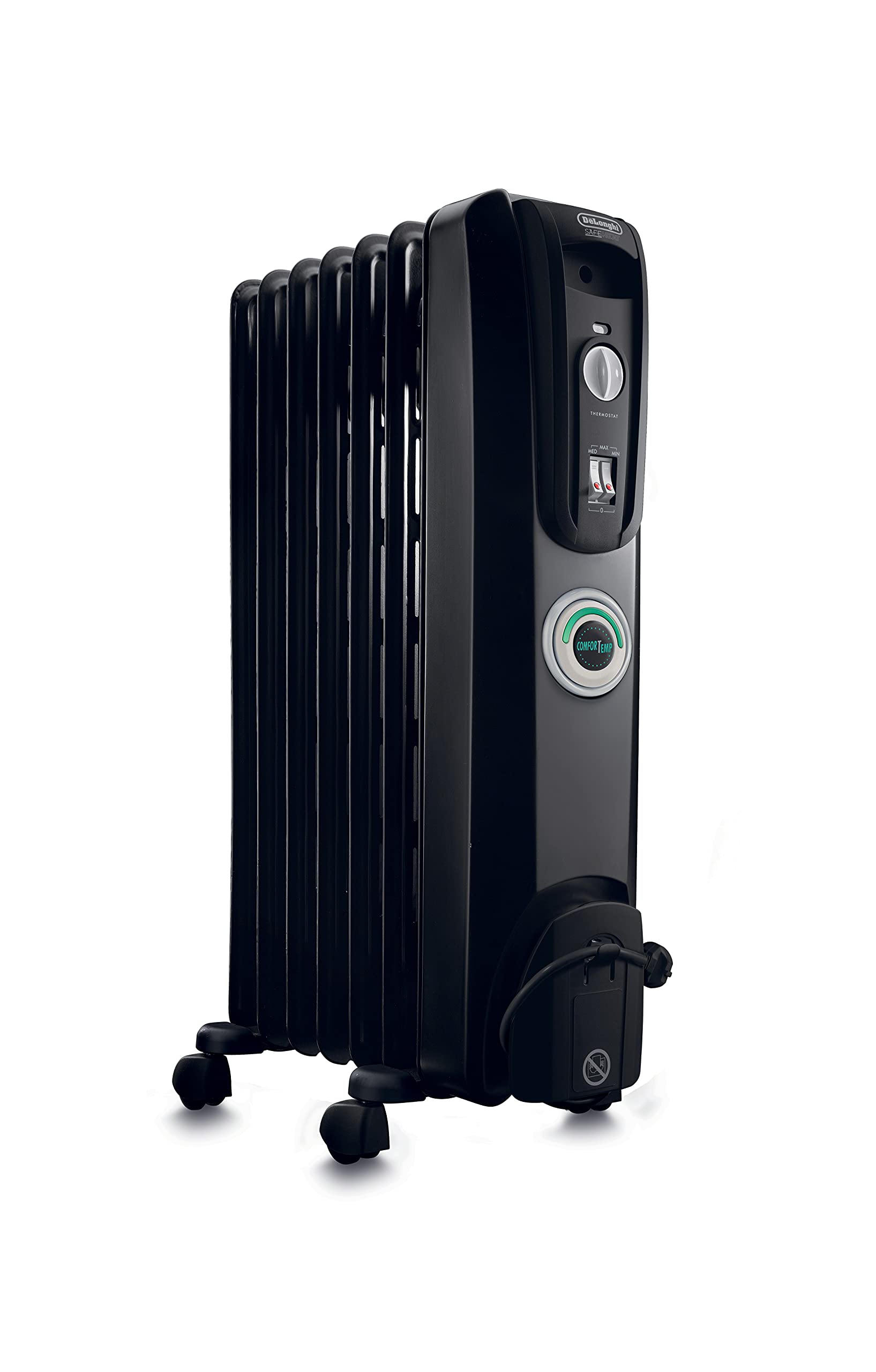 オイルヒーター delonghi oil filled heater DeLonghi Oil-Filled Radiator Space Heater, Quiet 1500W, Adjustable