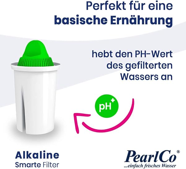 PearlCo PearlCo Alkaline Classic Alkaline Water Product, Pack of 1 Filter Cartridge (Compatible with Brita Classic) in use