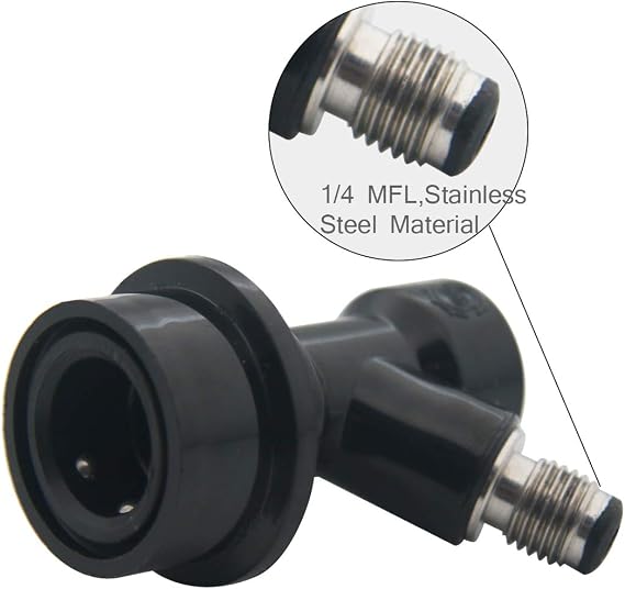 Cornelius LUCKEG Brand Keg Ball Lock Disconnect for Homebrewing