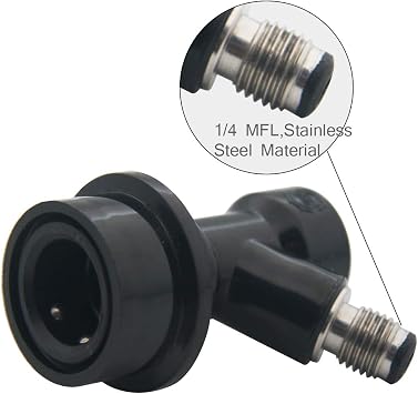 Cornelius LUCKEG Brand Keg Ball Lock Disconnect for Homebrewing