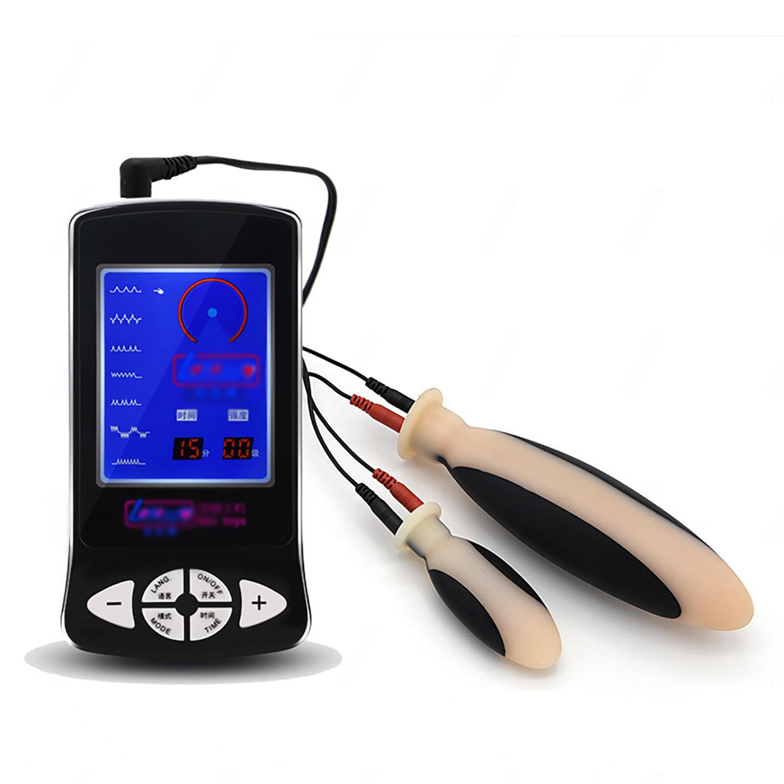 Elektro Shock Sex Toy, Analplug, Buttplug zur Elektrostimulation, Elektrostimulationsgerät Kit Elektrische Stimulieren Reizstromgerät SM Sex Spielzeug