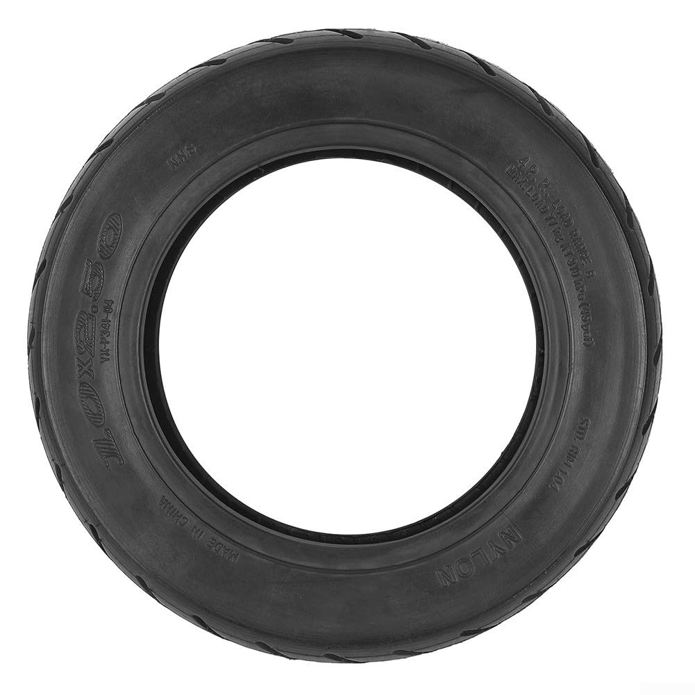 Neumático Tubeless Scooter Eléctrico, Neumático Só Neumático sin cámara, 10 Pulgadas, 10 x 2,50, neumático de Caucho de Repuesto for autoreparación sin cámara