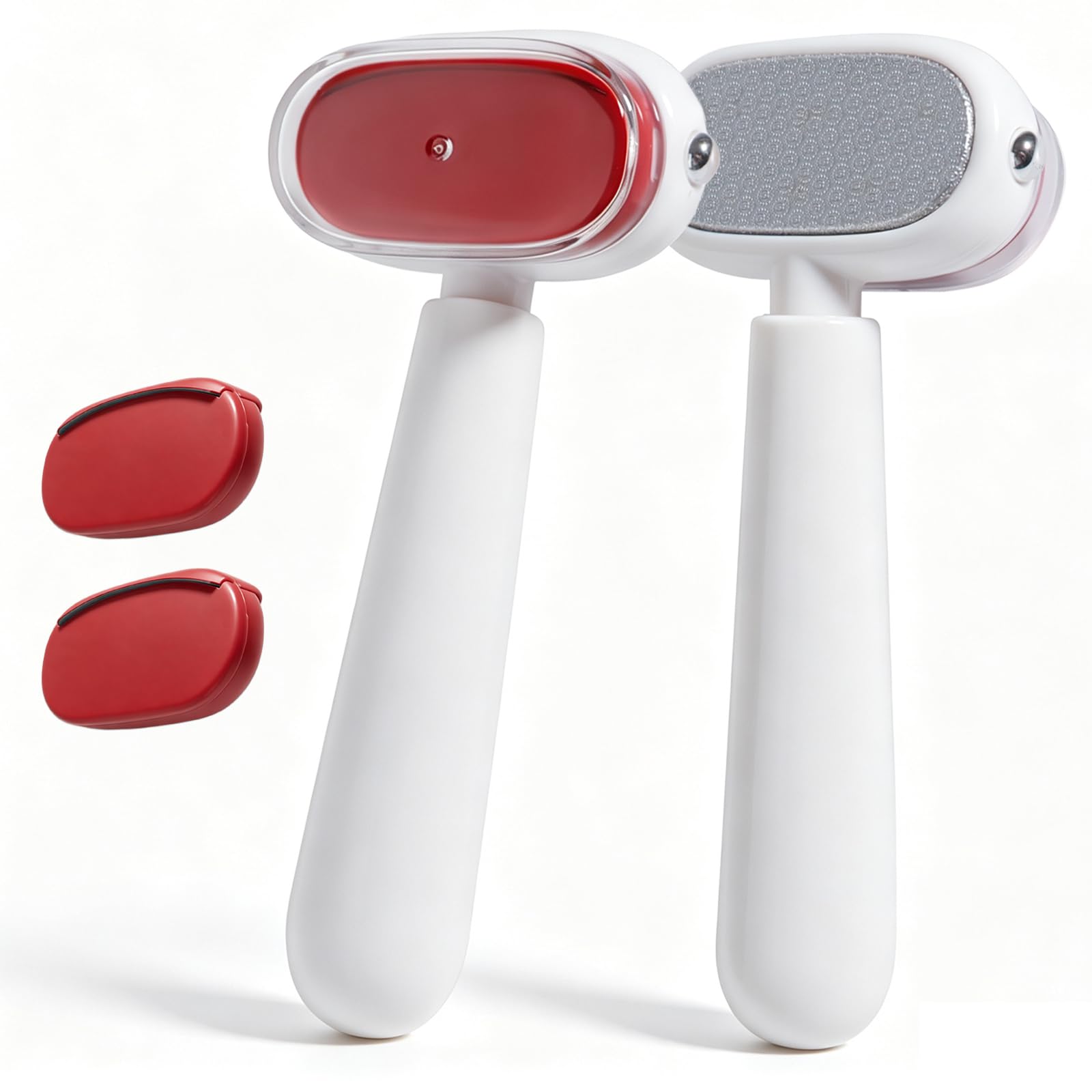 Foot Callus Remover,Dual Sided Foot Scraper for Callus Removal,White