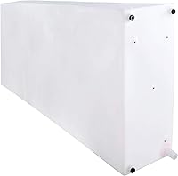 RecPro 100 Gallon RV Fresh Water Tank - Durable USA-Made Polyethylene, Leak-Proof Potable Storage for RVs, Boats & Trailers