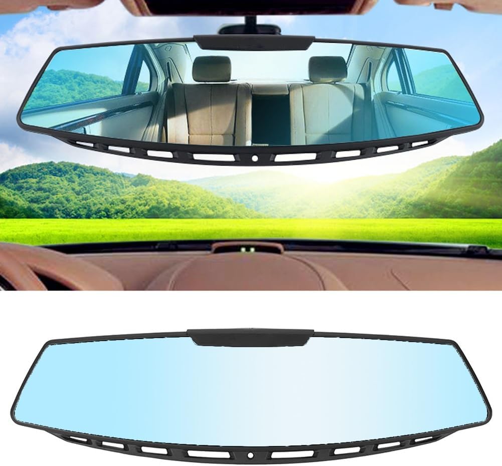 Car Rearview Mirrors Interior Clip On Panoramic Rear View Mirror Wide Angle Convex Replacement Wing Mirrors