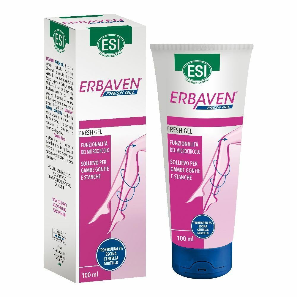 Erbaven Pain Relief Gel | For Swollen & Tired Legs | 100 ml