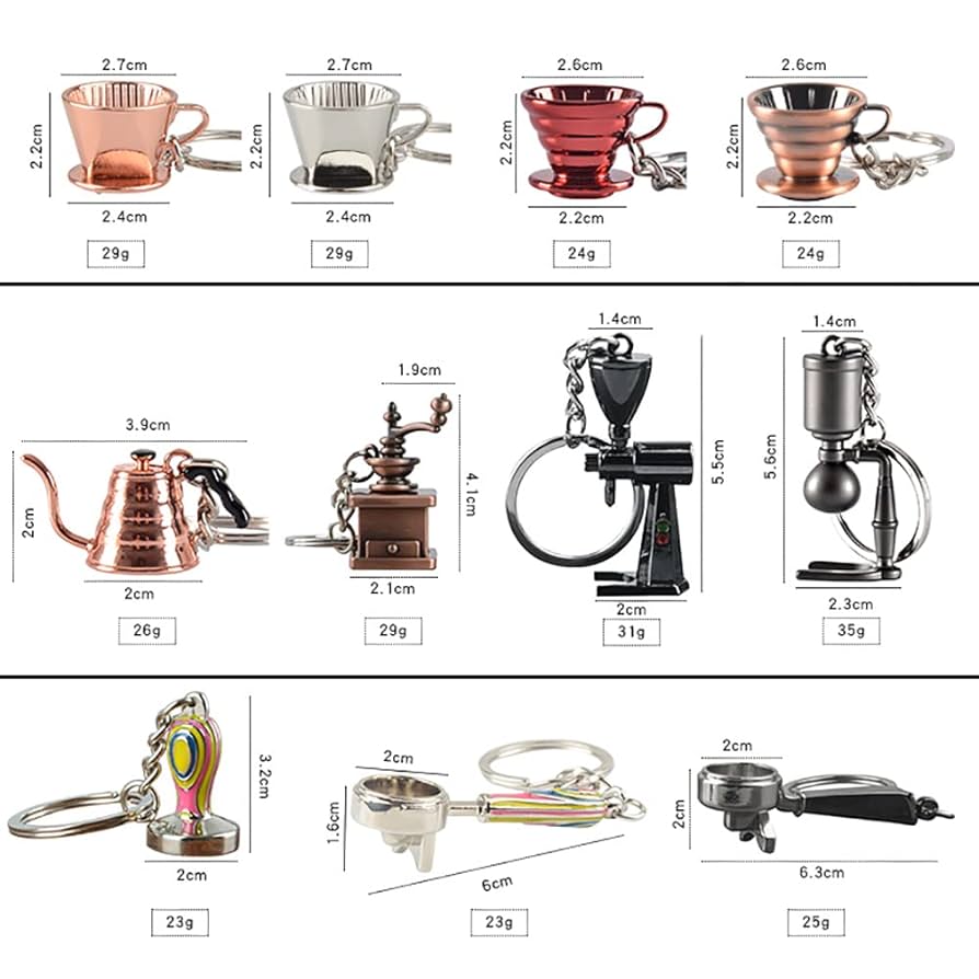 新品！　 大人気シリーズ　コーヒー　キーリング Amazon.co.jp: キーホルダー コーヒー ドリップ ポット 人気