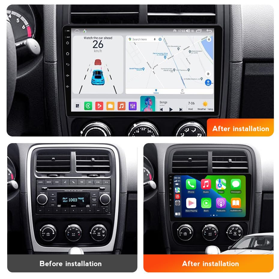 Autoradio GPS Caliber 2009-2013 Y300s Stéréo Android 15.0 Écran 9 Pouces Haute Définition - 2