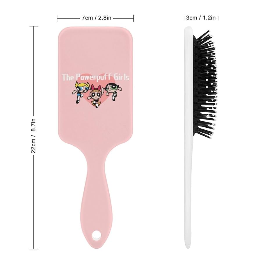 Amazon | パワーパフガールズ パドルブラシ ヘアブラシ くし