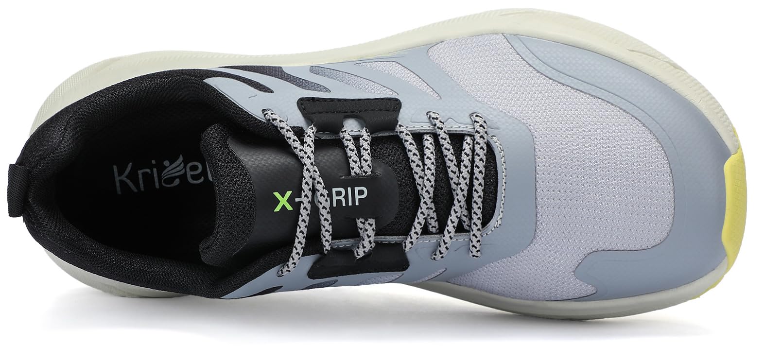 Kricely Scarpe Testa Larga Trail Running Uomo Scarpe da Corsa su Strada Trekking Sneakers Leggere Scarpe Camminata Sportive Outdoor