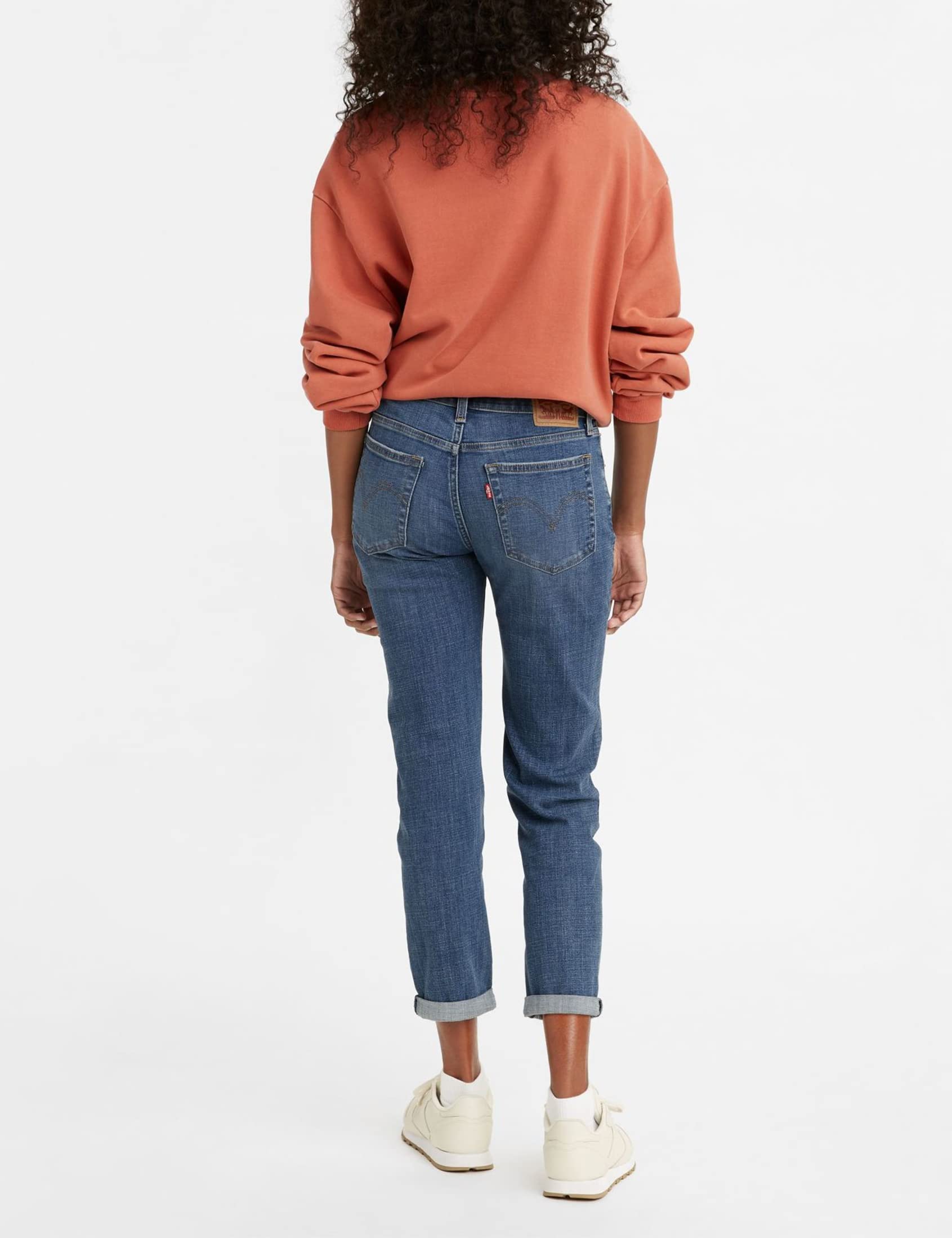 Levi'S Mid Rise Boyfriend Vaqueros Mujer