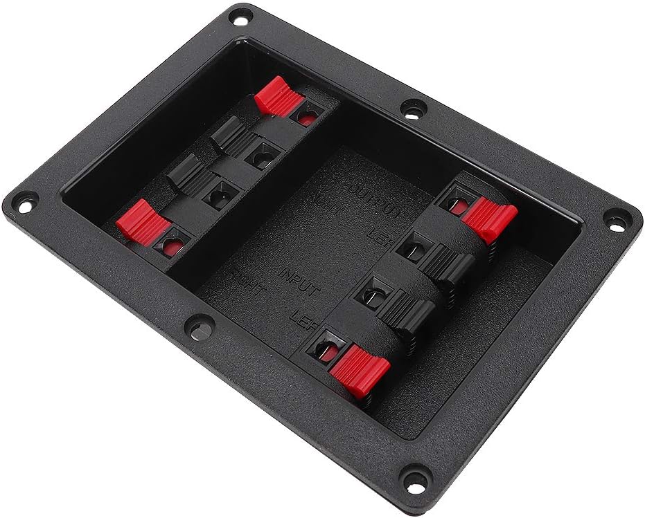 8Position Speaker Junction Box, DC 100V 1.5A/3A Thickened Audio Cable