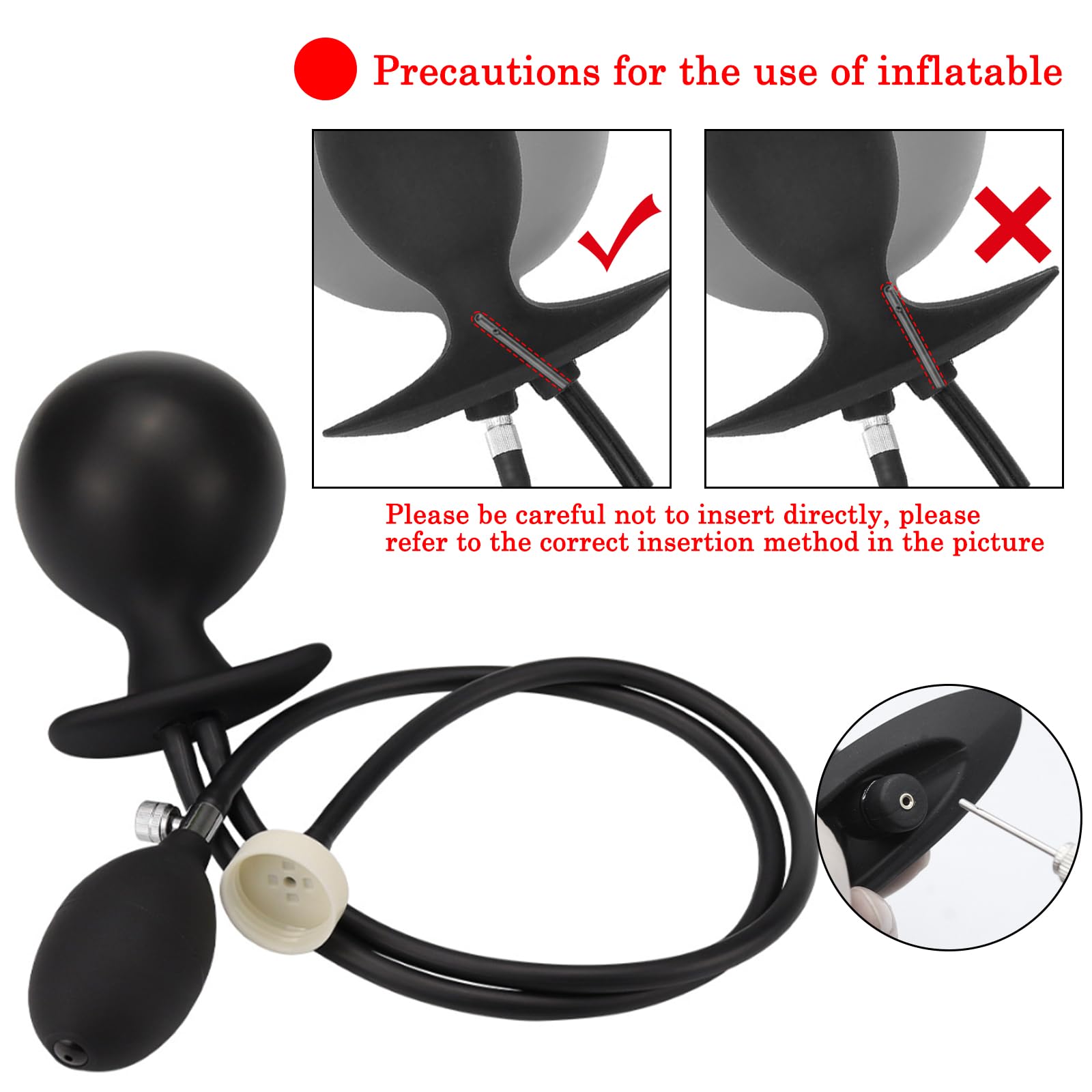 BDSMJOY Silicone Inflatable Butt Anal Plug Diamond Butt Plug Set, Expander Anal  Plug Trainer Anal Cleaner Adult Toy for Couples : Amazon.co.uk: Health &  Personal Care