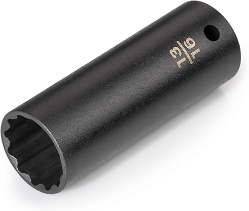 Miniatura 50 de TEKTON Encastre de 1/2 pulgada x 9/16 pulgadas de profundidad 12 puntos de impacto SID23214 Profundo