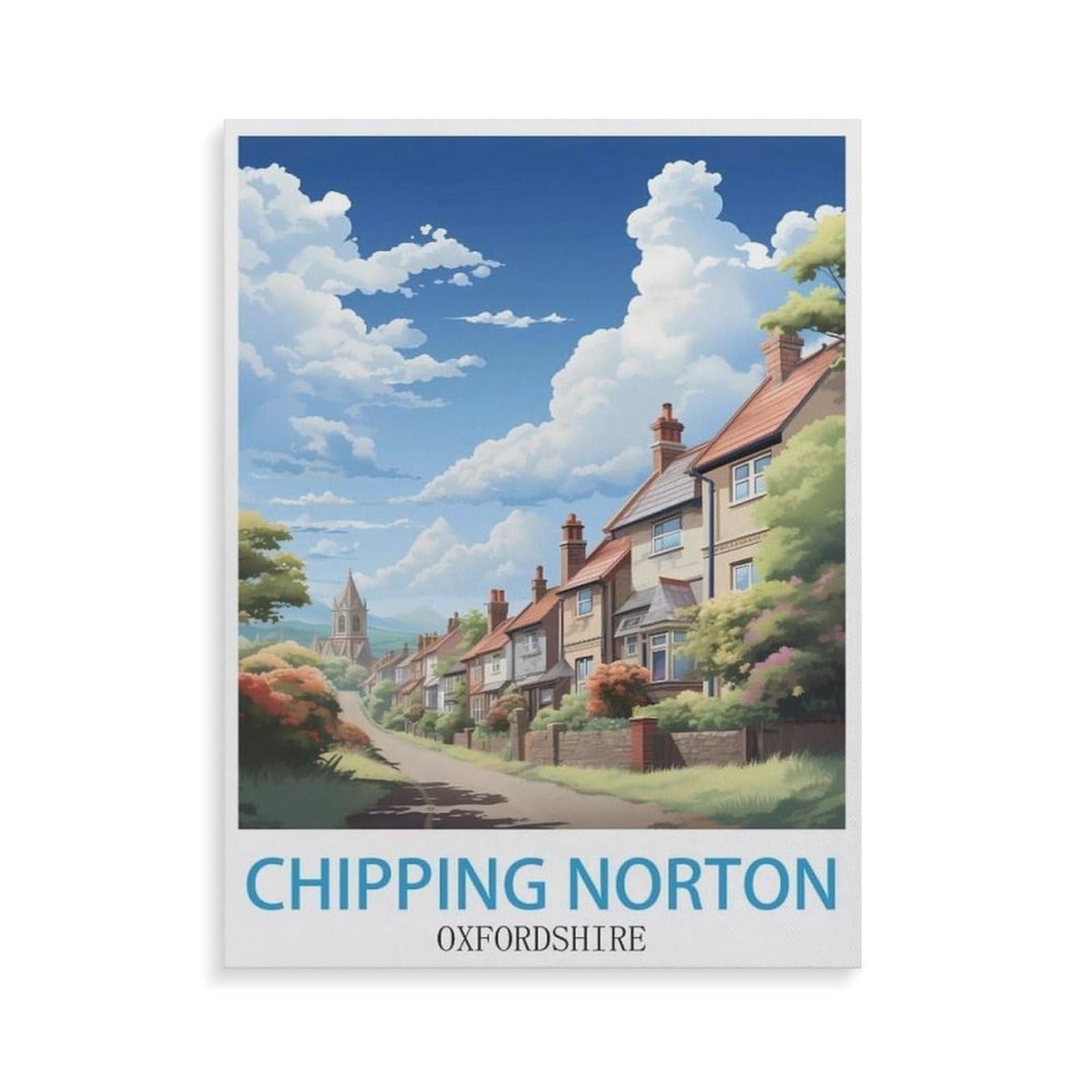 Chipping Norton Oxfordshire，Puzzle 1000 Pieces Jigsaw Puzzles for Adults and Child（38x26cm）-GX85