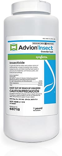 Advion - Cebo granular para insectos, botella agitadora de 1 libra, cebo granular eficaz para insectos, formulado con 0.22% de Indoxacarb, uso al