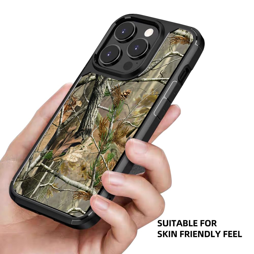 Amazon.co.jp: ZHUXUXITT iPhone 16 Pro用ケース、リーフグリーン迷彩