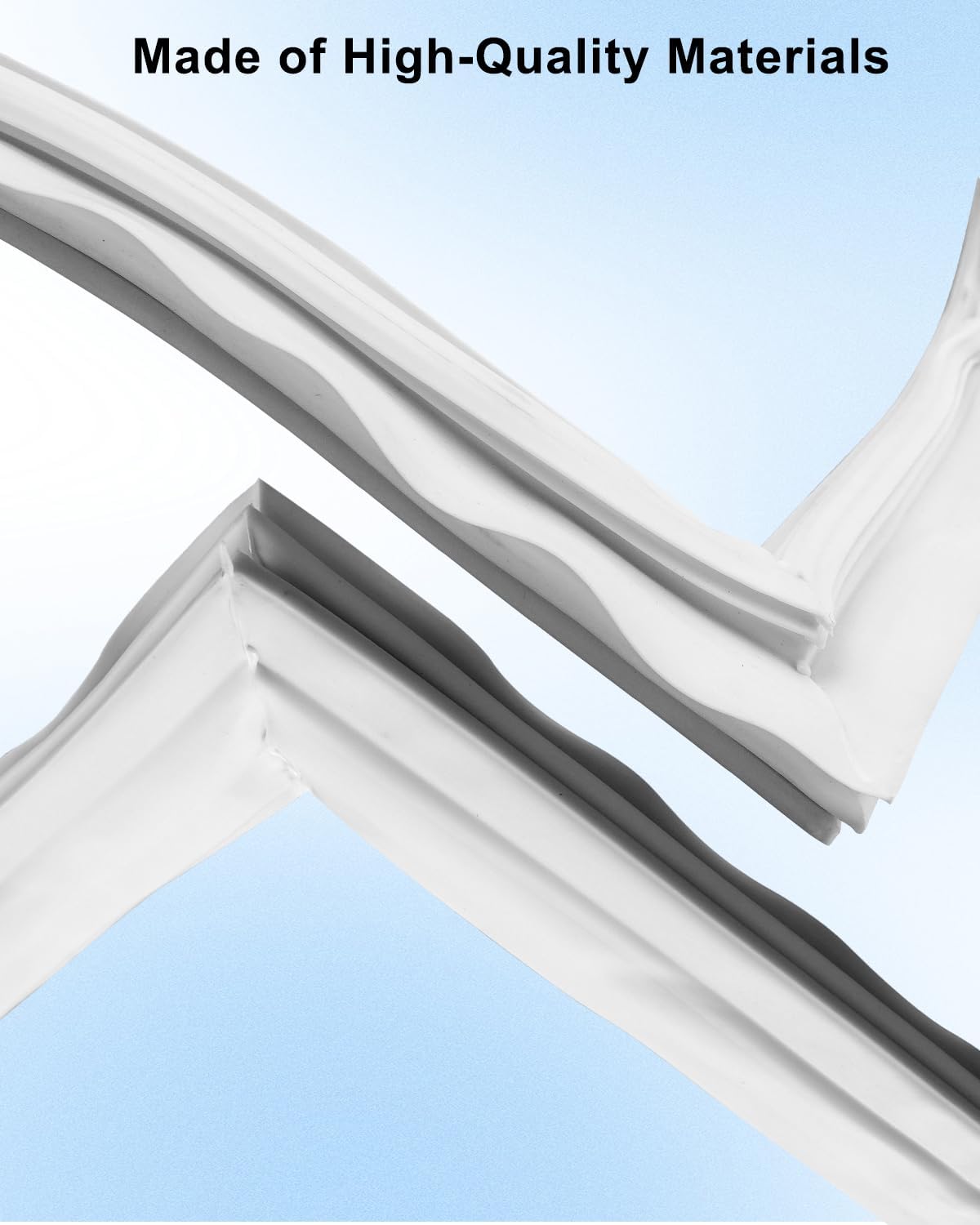 242193206 Refrigerator Door Gasket Fit for Frigidaire Kenmore Crosley Westinghouse, 41.62''x 28.5'' Fresh Food Door Gasket Replaces AP5806733 PS9493819 Refrigerator Door Seal Replacement Parts