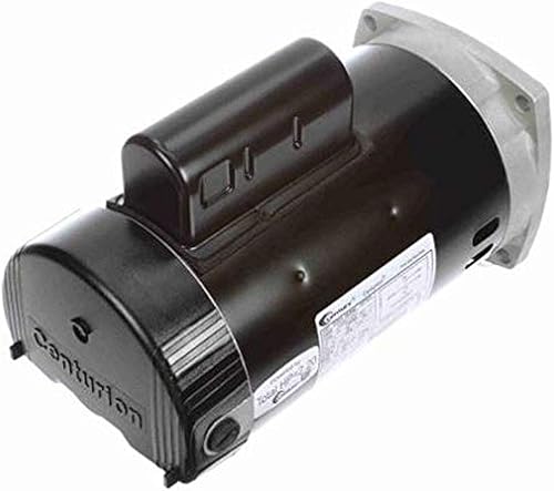 Miniatura 2 de Regal Beloit B2855 Century - Motor de bomba monofásica continua de acero inoxidable con brida cuadrada para piscinas enterradas y sobre el suelo