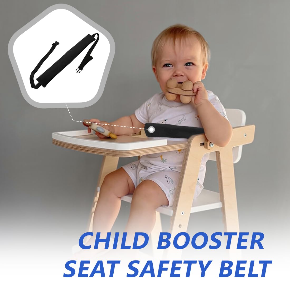 Bretelle e cinture per passeggino 1 pezzo di protezione per carrello della spesa per seggiolone per bambini, cinghia di sicurezza per sedia da pranzo, seggiolino portatile per bambini(nero)