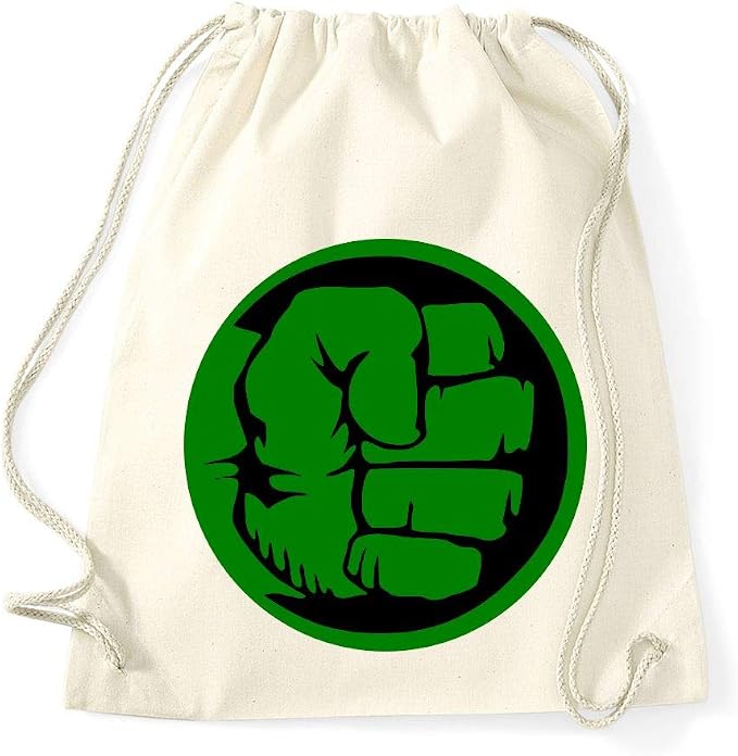 TRVPPY Sacca modello hulk/borsa zaino borsa di juta Sport Fashion Hipster  Beige Taglia unica : Amazon.it: Sport e tempo libero