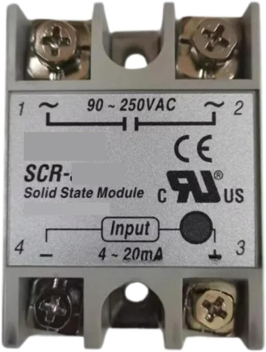 Amazon.com: CHBMSS Single Phase Solid State Relay SCR- 10LA 25LA 40LA ...