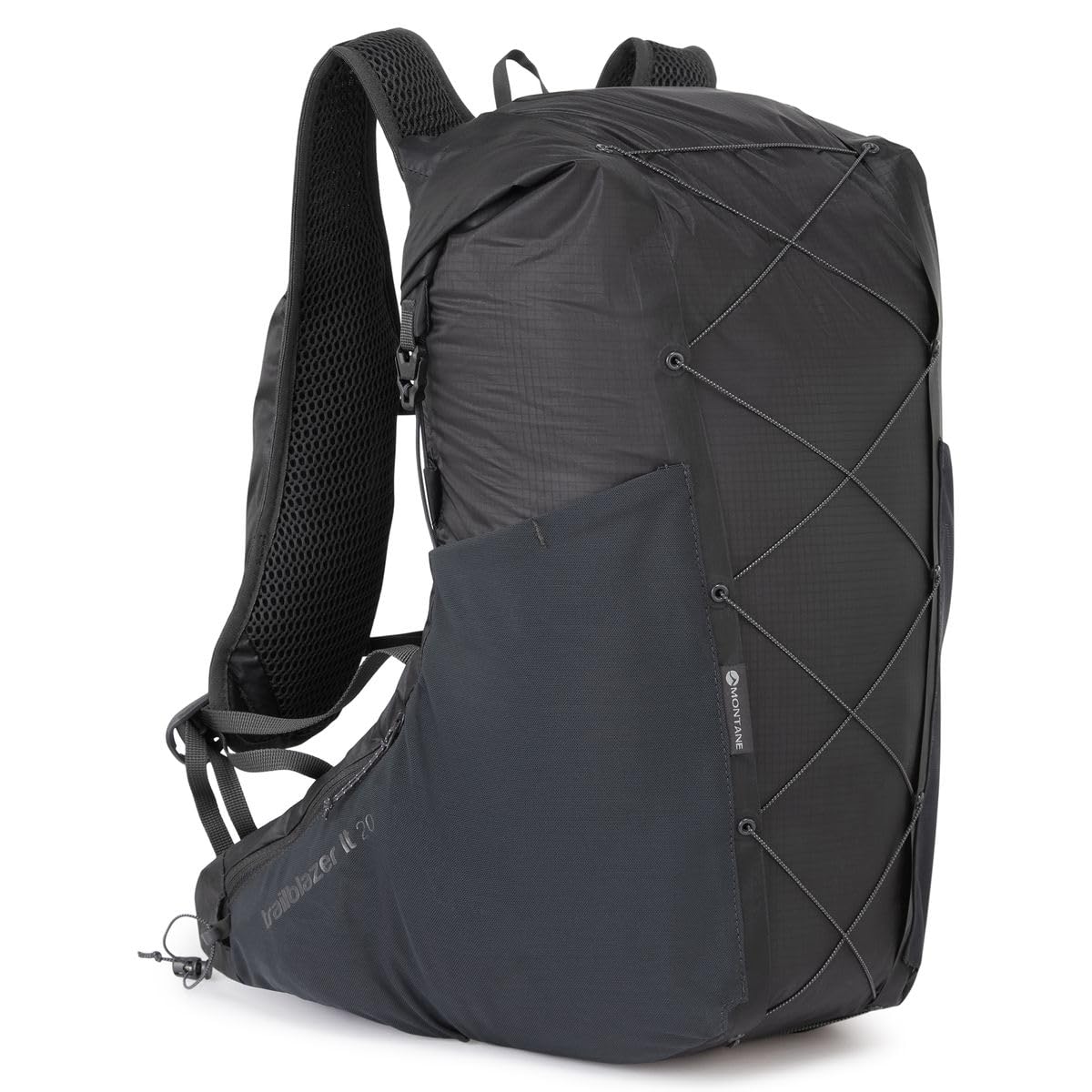 Montane Trailblazer LT 20 Midnight Grey One Size Backpack, Adults Unisex, Multicoloured (Multicoloured), One Size