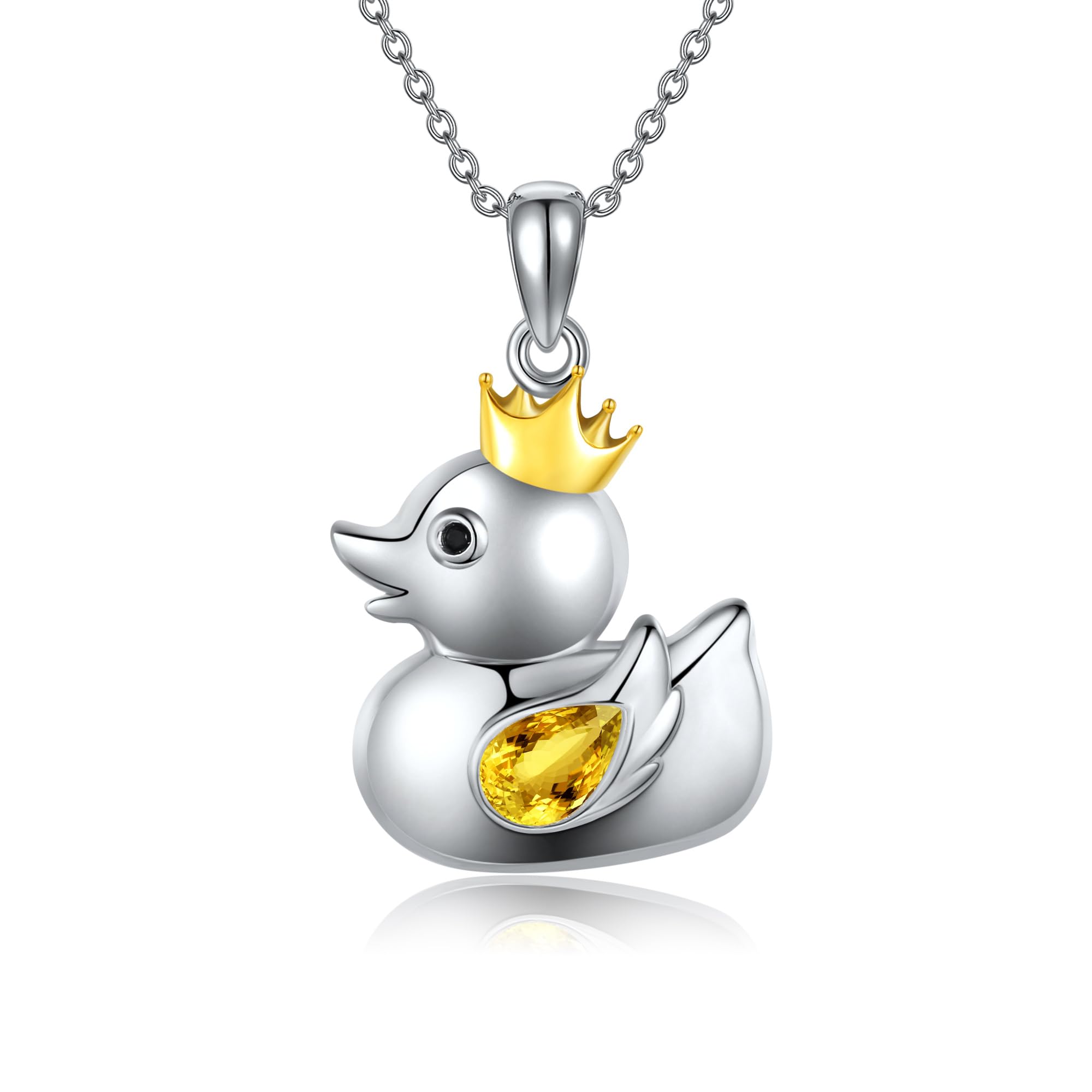 Collier ours en peluche argent 925 et oxyde de zirconium ONEFINITY - 7