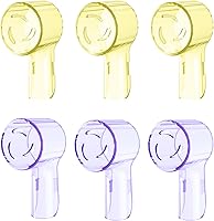 Vista 14 de Fundas para cepillos de dientes compatibles con cabezales de repuesto Oral B, se adapta a la serie iO Ultimate White, protector de cabezales