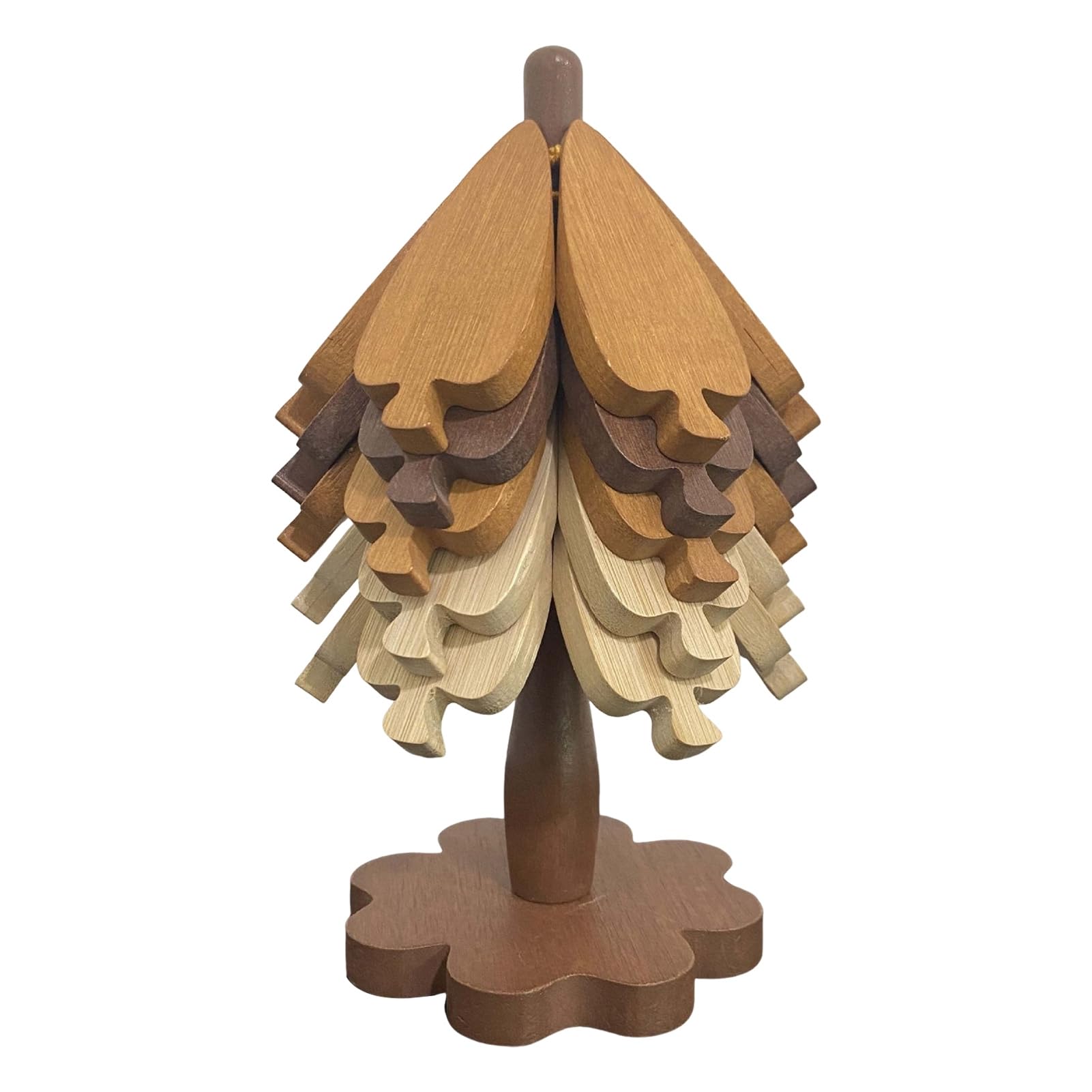 Dessous de plat en bois arbre résistant à la chaleur multifonctionnel décoration cuisine