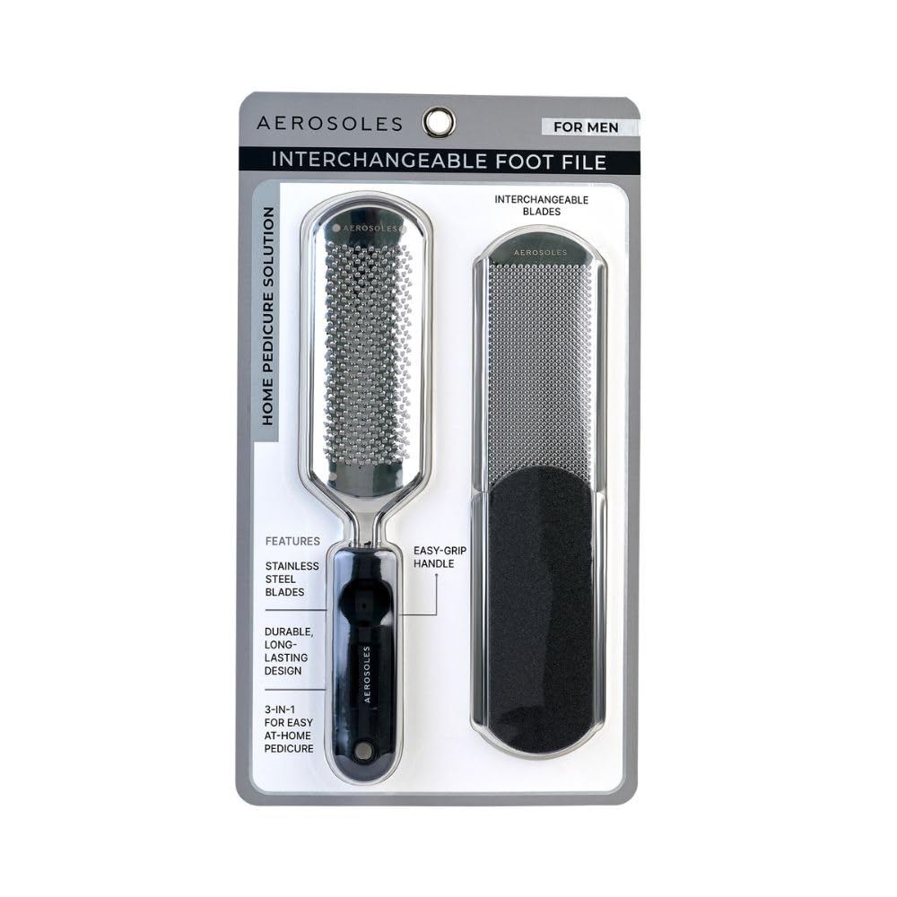 Aerosoles Interchangeable Foot File for Callus Removal and Dead Skin