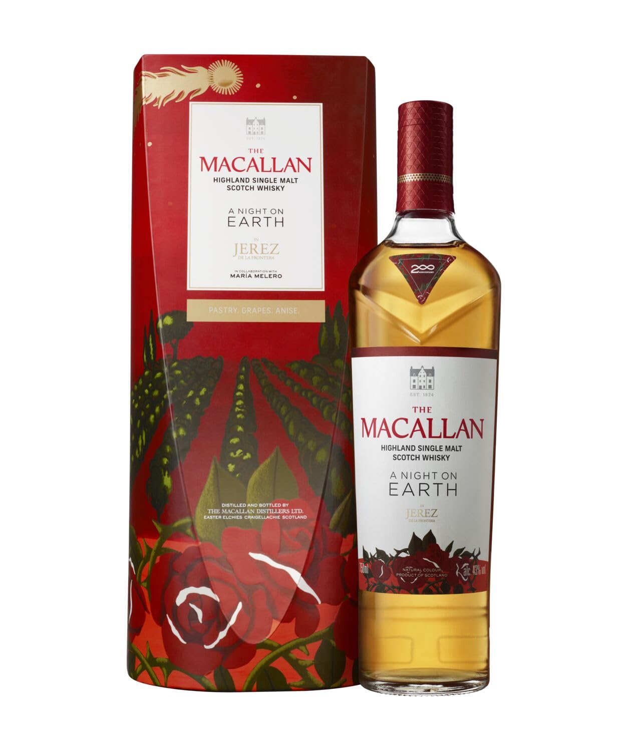 ウイスキー The Macallan A Night on Earth 700ml Whisky The Macallan A Night on Earth Jerez 700ml | Amazon.com.br