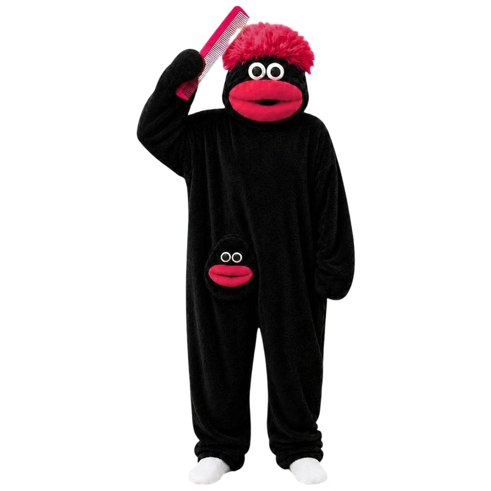 Big Mouth Monster Hoodies for Men UK Adult Funny Pajamas Cute — image 1