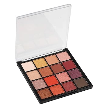 SWIZHUDA 16 Color Mini Eyeshadow Palette (Nude Edition) - High Pigmented, Long Lasting Shades
