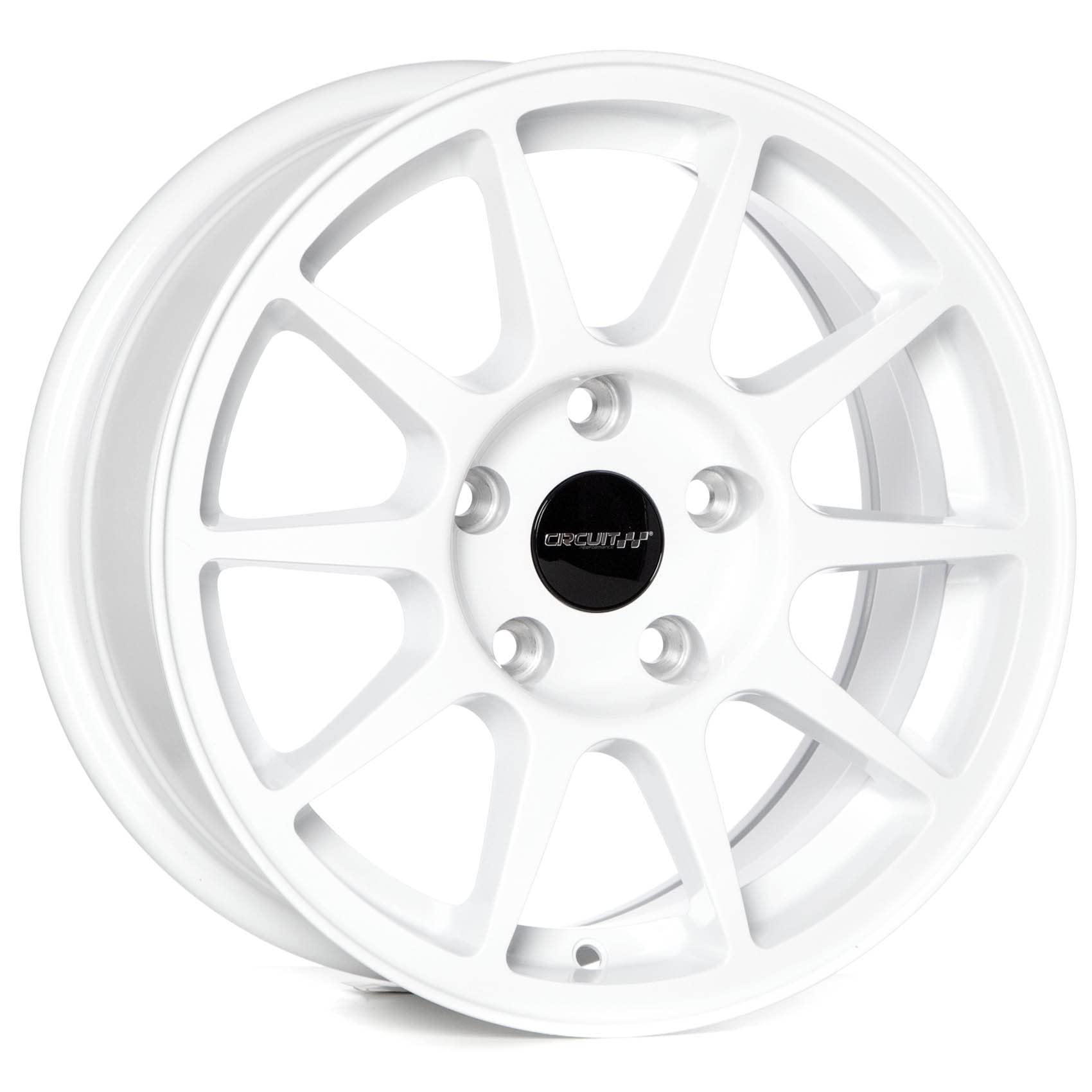 Circuit Performance CP23 15x7 Gloss White 5x114.3 +35mm Offset Wheels Type R Style