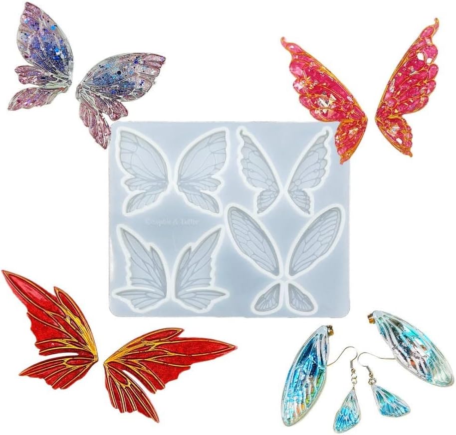 SOPHIE & TOFFEE Fairy Wings Silicone Molds