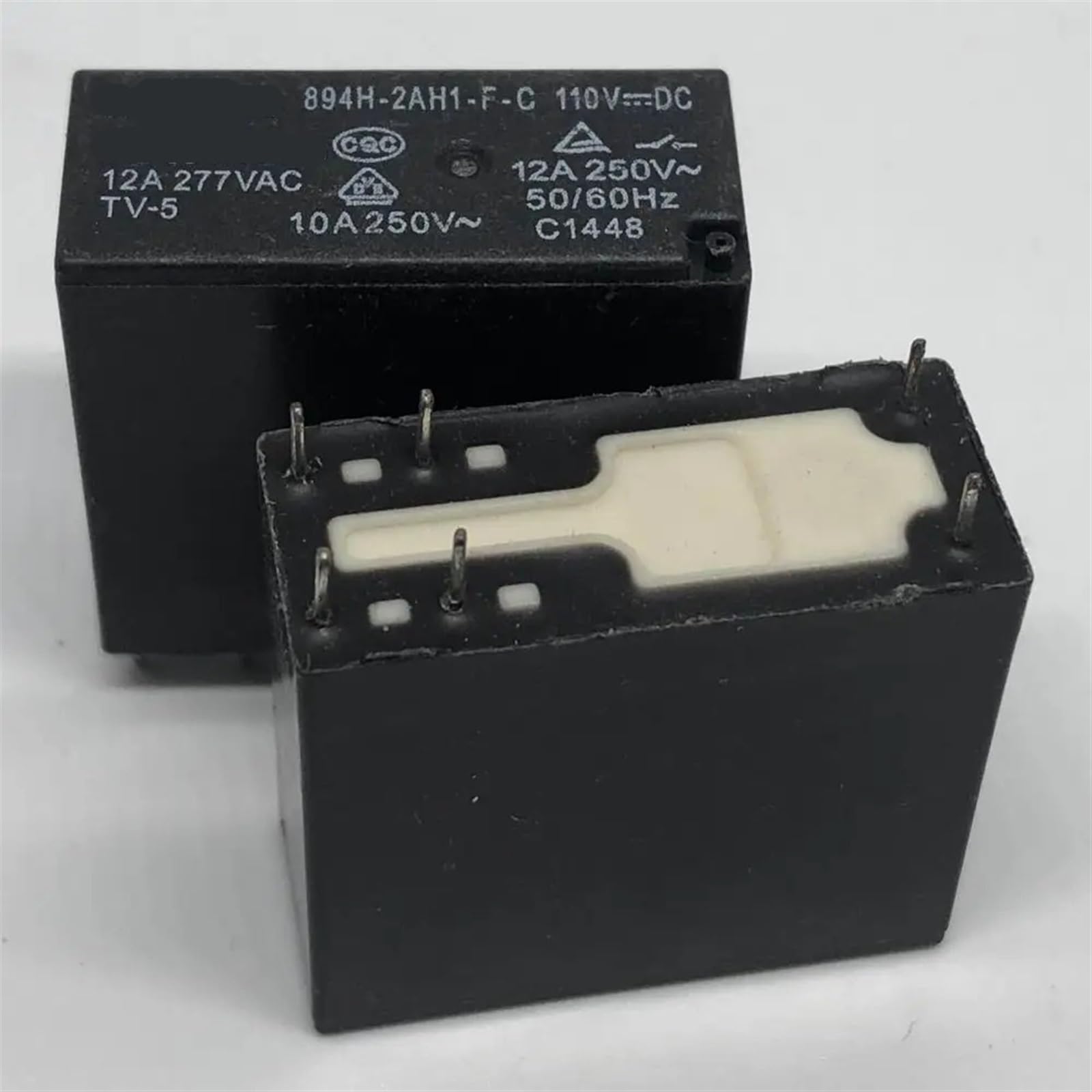 Relé 6 pines sustituto G2R-2A-12A para solucionar fallos de voltaje 110V 3
