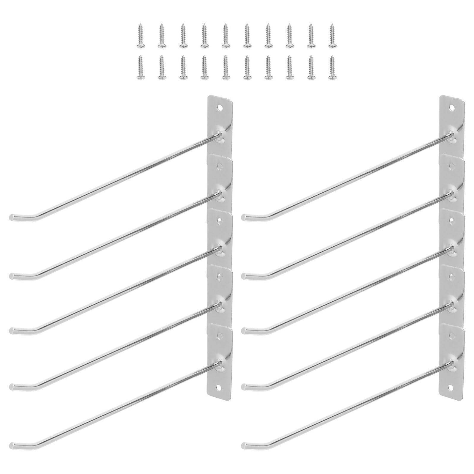 Crochets muraux robustes en métal pour suspendre vos outils lourds