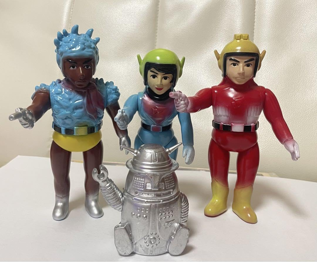 ポピー製　キャプテンフューチャー　宇宙大冒険セット　ソフビ Amazon.co.jp: ポピー製 キャプテンフューチャー 宇宙大冒険