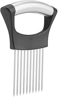Onion Cutter Holder,Vegetable Slicer Cutting Tools, Meat Slicer Meat Tenderizer Needle, Handy Kitchen Gadgets Safety Cooking Tools