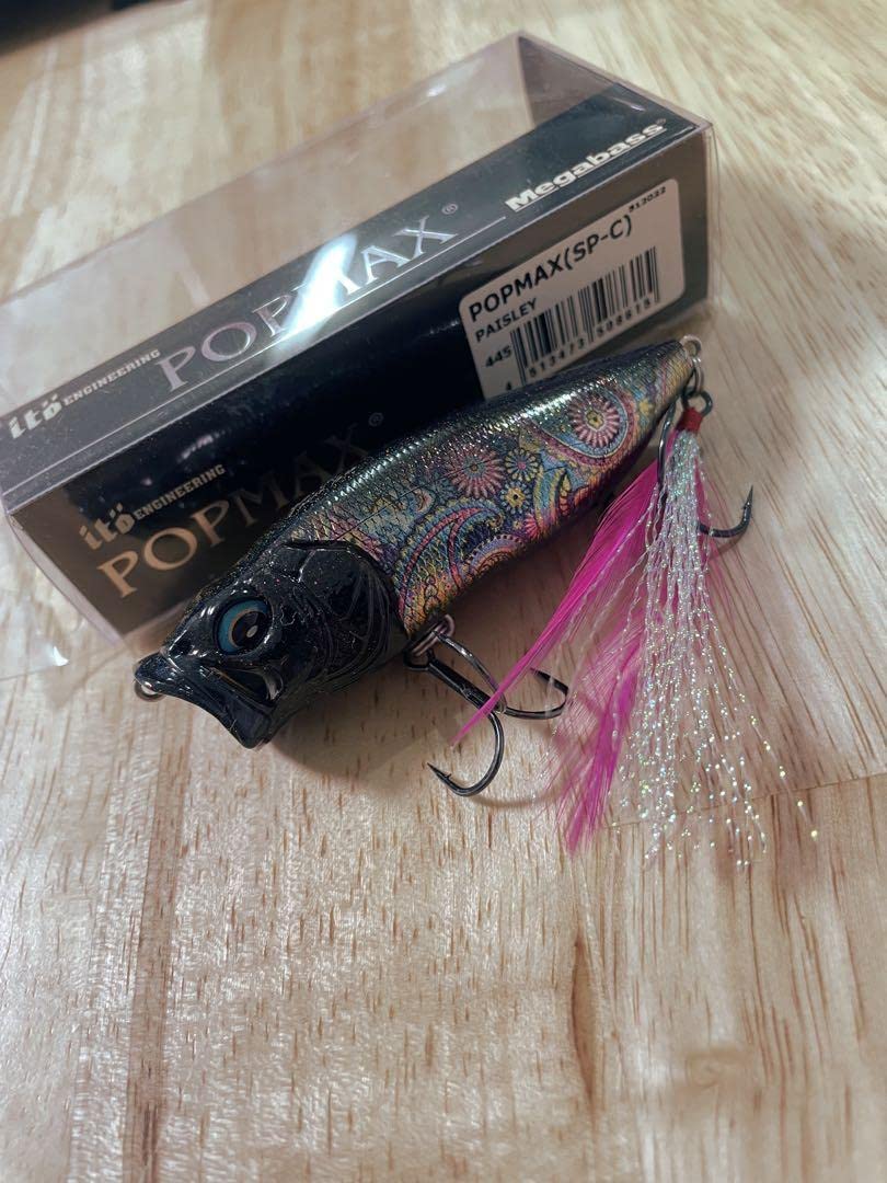 Amazon.co.jp: megabass メガバス POPMAX ポップマックス ペイズリー 