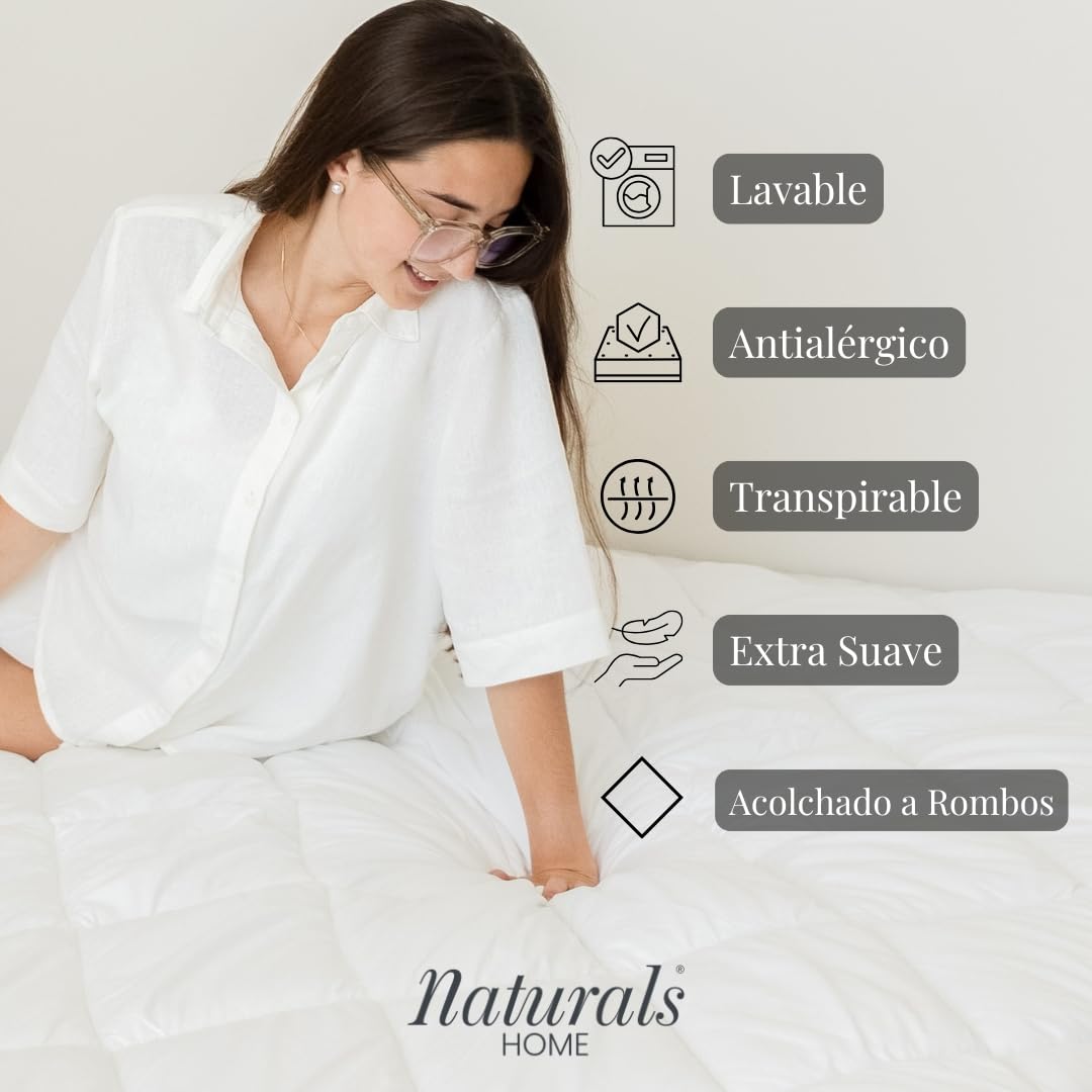 Naturals Piumino Cama 135 cm - 220 x 220 cm