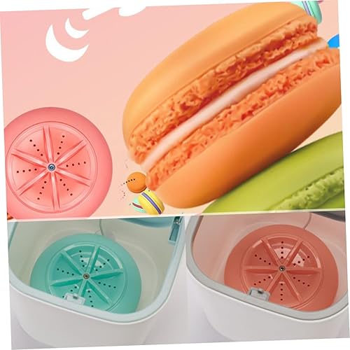 Miniatura 5 de Homoyoyo Mini lavadora portátil compacta para viajes Uso doméstico Arandela de turbina para ropa interior Ropa de bebé Calcetines Limpieza de alta